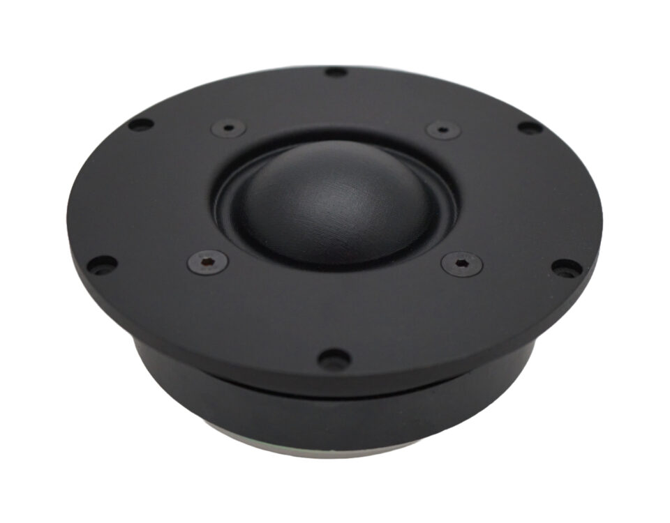 2" diameter mid range dome front mounting design soft fabric dome wide dispersion